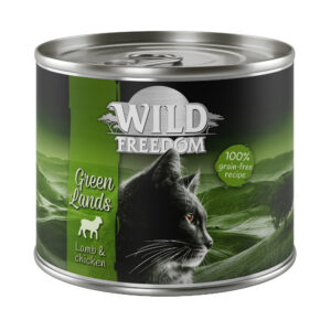 Wild Freedom Adult 6 x 200 g - Green Lands - Lam & kylling