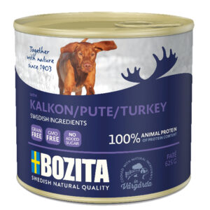 Bozita Naturals paté 12 x 625 g - Kalkun