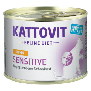 Kattovit Sensitive monoprotein - Kylling 1 x 185 g