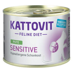 Kattovit Sensitive monoprotein - Kalkun 6 x 185 g