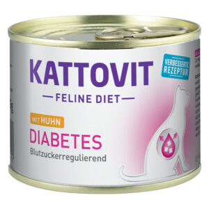 Kattovit Diabetes/Overvekt - Kylling 1 x 185 g