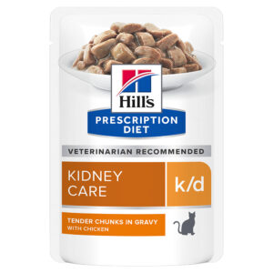 Hill's Prescription Diet k/d Kidney Care Kattemat kylling - 48 x 85 g