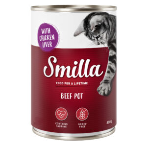 Smilla oksegryter 6 x 400 g - Kyllinglever