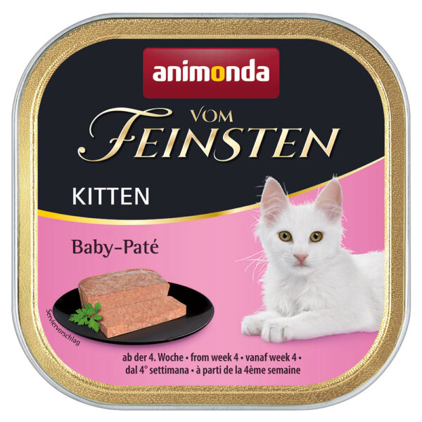 Animonda vom Feinsten Baby Paté 6 x 100 g - Baby patè fra 4. uke