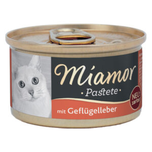 Miamor paté 12 x 85 g - Fjærkrelever