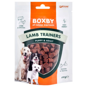 Boxby Snacks til spesialpris! - Lamb Trainers (100 g)