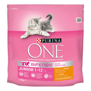 PURINA ONE Junior 1-12 måneder kylling til kattunger - 1