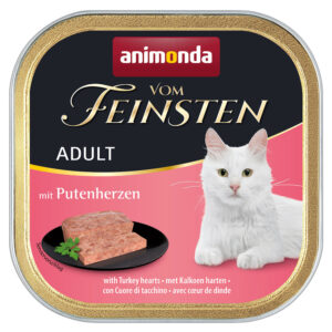 Animonda vom Feinsten Adult 6 x 100 g - Kalkunhjerter