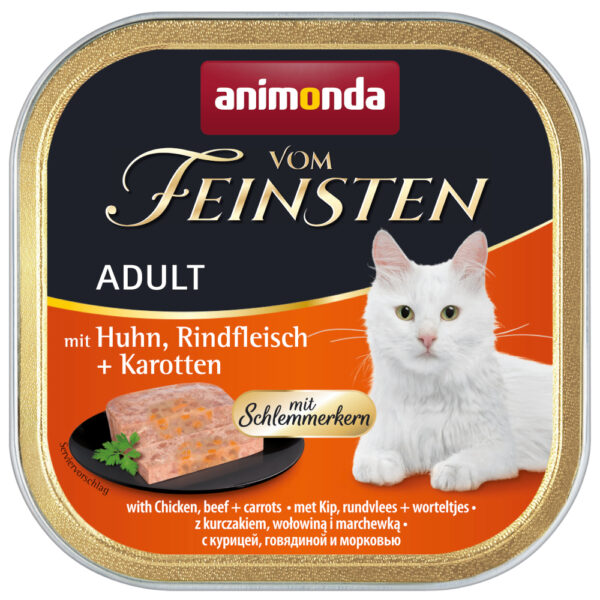 Animonda vom Feinsten Adult med Gourmetfyll 6 x 100 g - Kylling