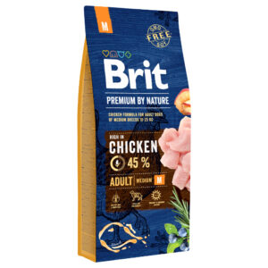 Brit Premium Adult M Ekonomipack: 2 x 15 kg