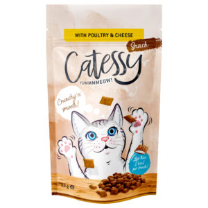 Catessy knasende snacks 65 g - Kylling