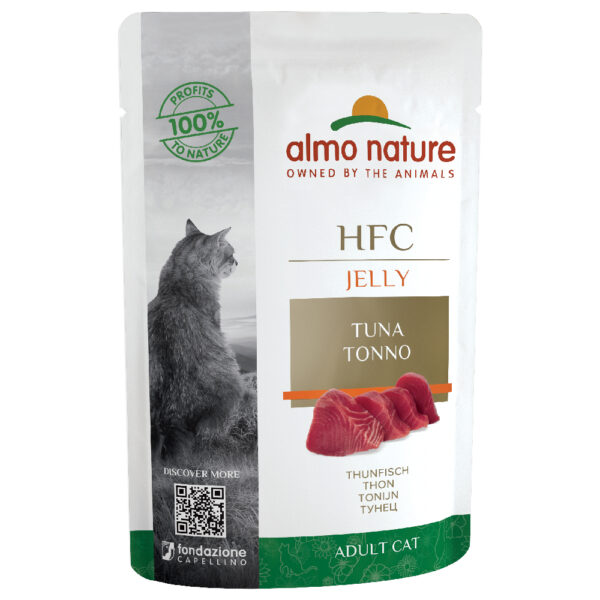 Almo Nature HFC Jelly Pouch 6 x 70 g - Tunfisk