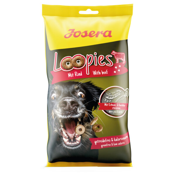 Josera Loopies - 3 x 150 g okse