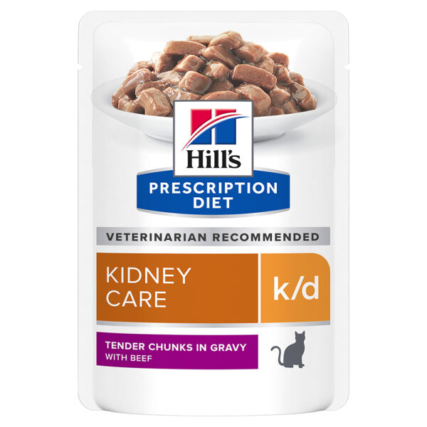 Hill's Prescription Diet Feline k/d - Okse 48 x 85 g