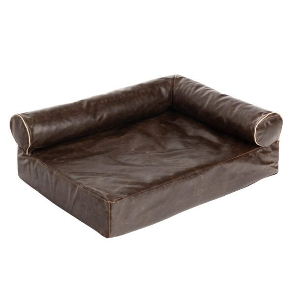 Wellness Divan antik hundesofa - ca. L 85 x B 65 x H 30 cm