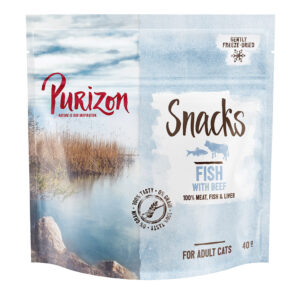 Purizon Snack Fisk & Okse - kornfri - 40 g