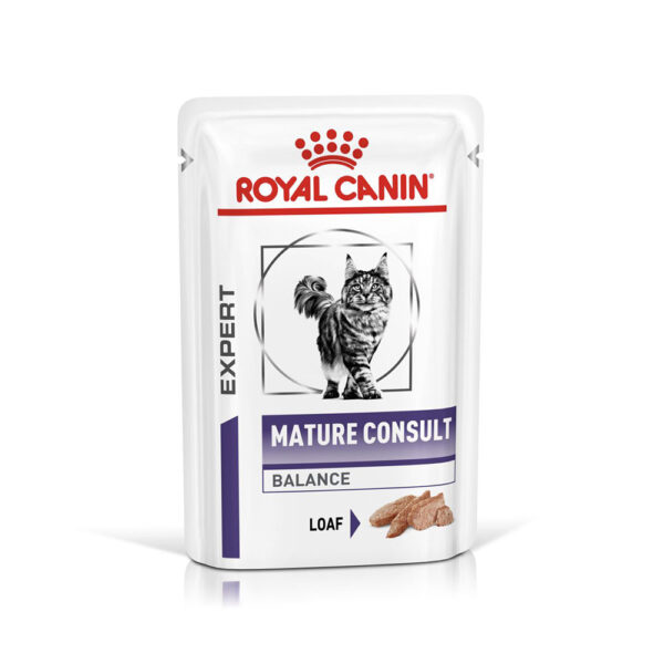 Royal Canin Expert Feline Mature Consult Balance mousse - 48 x 85 g