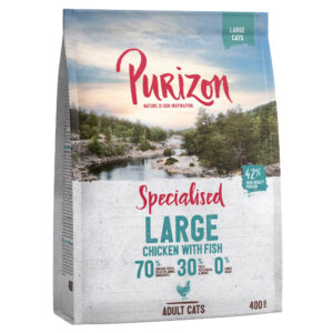 Purizon Large Adult Kylling & Fisk - kornfri - 400 g