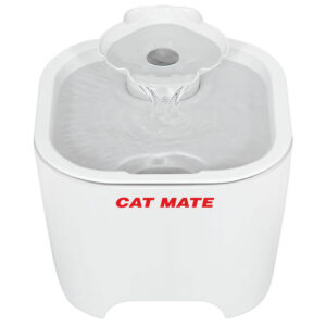 Cat Mate Musling drikkefontene - Drikkefontene 3 Liter