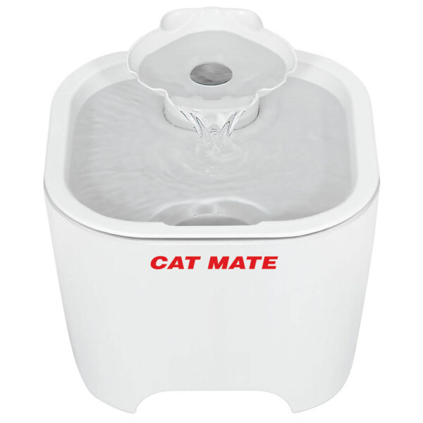 Cat Mate Musling drikkefontene - Drikkefontene 3 Liter