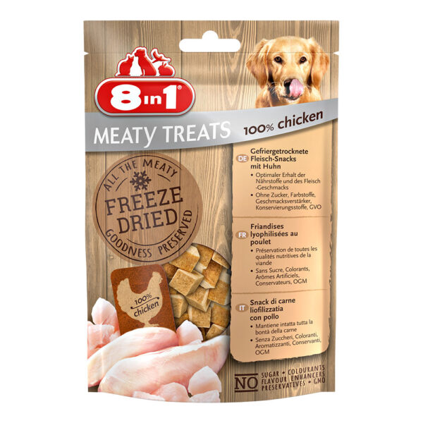 8in1 Meaty Treats - 2 x Kyllingbryst (2 x 50 g)