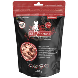 catz finefood Purrrrly - 3 x 35 g Kyllinghjerter