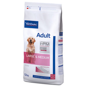 Virbac Veterinary HPM Adult Dog Large & Medium - stor og mellomstor hund - 12 kg