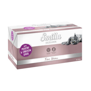 Smilla Fine Menu 24 x 100 g - Fjærkre & Kyllinglever