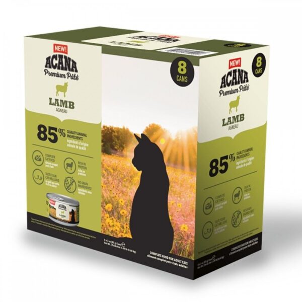 Acana Cat Adult Premium Paté Lamb 8x85 g