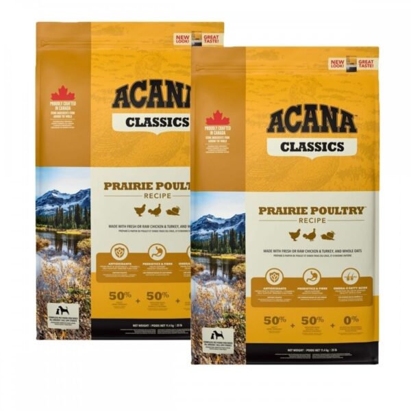 Acana Dog Prairie Poultry 2x9