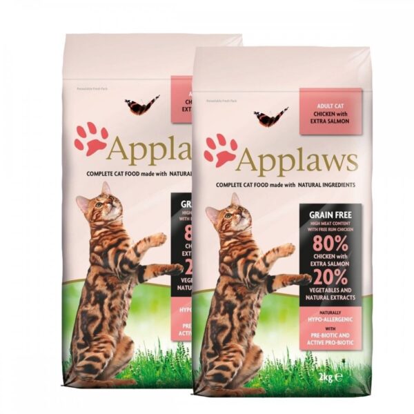 Applaws Cat Chicken&Salmon 2x2kg