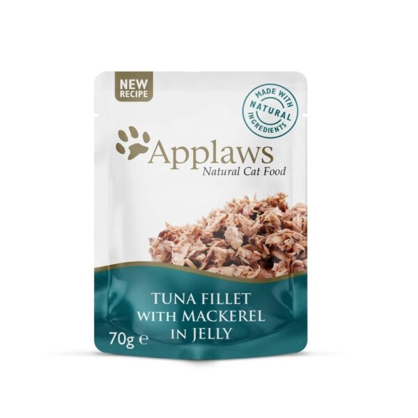 Applaws Cat Tunfisk & makrill i gele 70 g