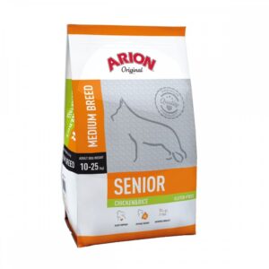 Arion Dog Senior Medium Breed Chicken & Rice 12 kg