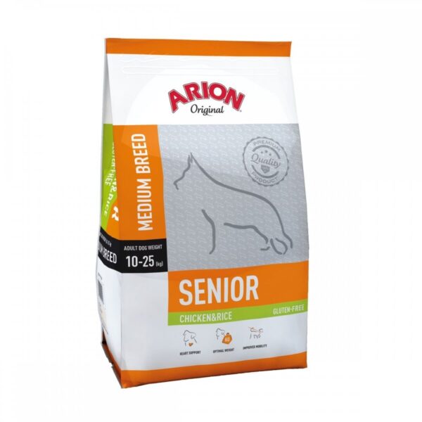 Arion Dog Senior Medium Breed Chicken & Rice 12 kg