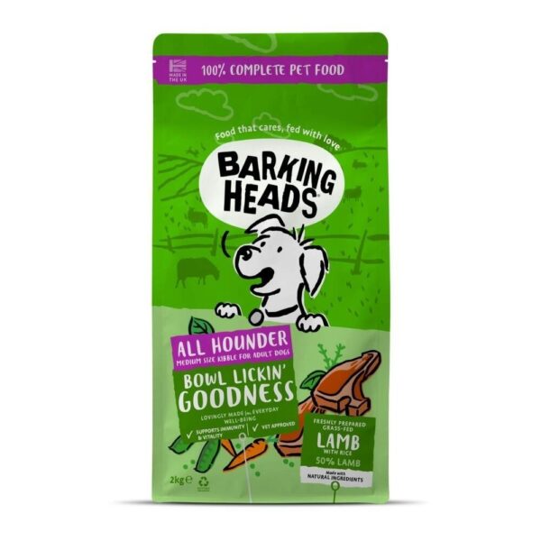 Barking Heads Chop Lickin' Lamb (2 kg)