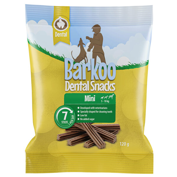 Barkoo dental snacks - Mini 7 stk (120 g)