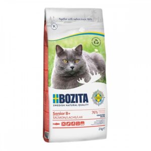 Bozita Senior 8+ Kornfri Kattemat med Laks (2 kg)