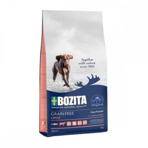 Bozita Grain Free Large Salmon & Beef (2 kg)