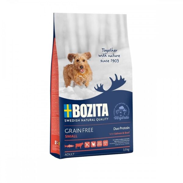 Bozita Grain Free Small Salmon & Beef (3