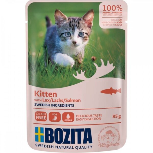 Bozita Kitten Laks i Saus 85 g