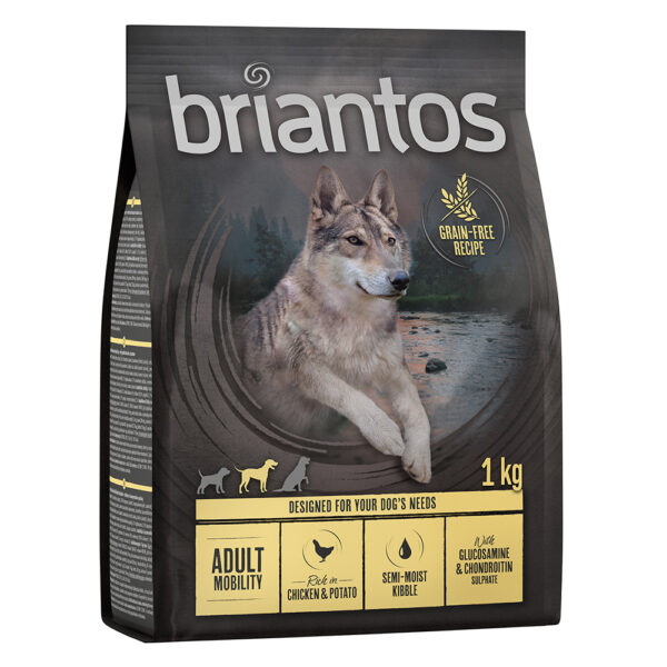 Briantos Adult Mobility kylling og potet - KORNFRI - 4 x 1 kg