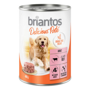 Økonomipakke Briantos Delicious Paté 24 x 400 g - Storfe