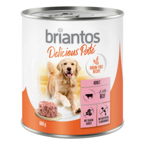 Briantos Delicious Paté 6 x 800 g - Storfe