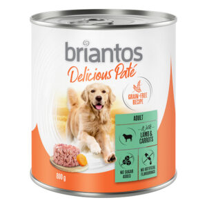 Briantos Delicious Paté 6 x 800 g - Lam og gulrøtter