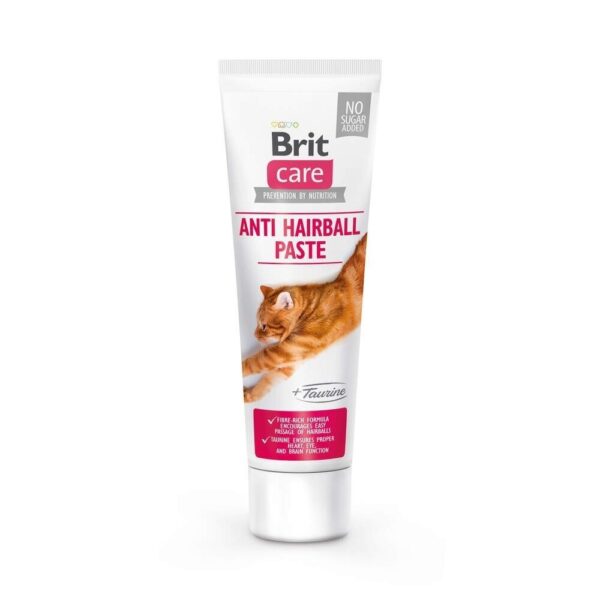 Brit Care Cat Paste Anti Hårball med Taurin 100 g