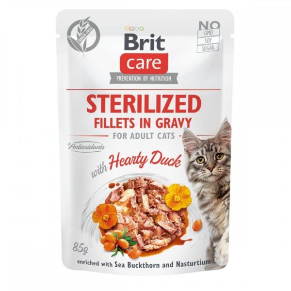 Brit Care Cat gravy Sterilized and 85 g