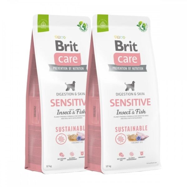 Brit Care Dog Adult Sensitive Sustainable Insect & Fish 2x12 kg