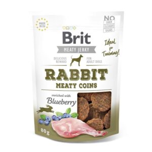 Brit Care Meaty Jerky Coins Rabbit 80 g