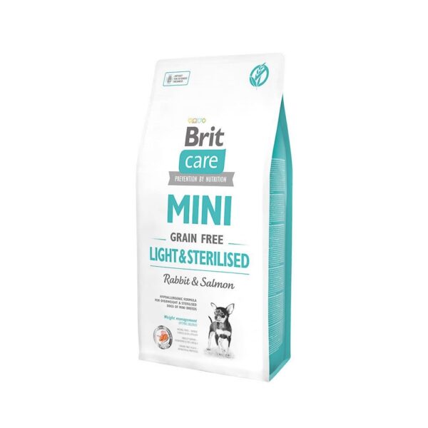 Brit Care Mini Grain Free Light & Sterilised (7 kg)