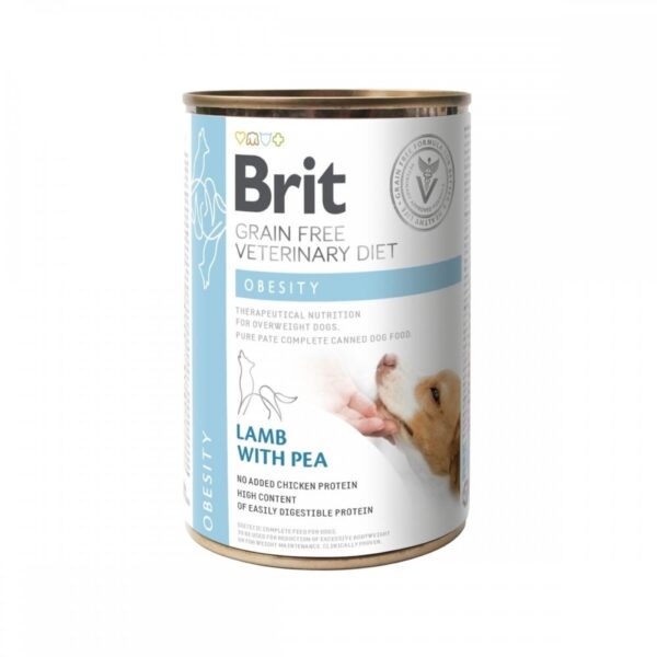 Brit Veterinary Diet Dog  Obesity Grain Free 400 g